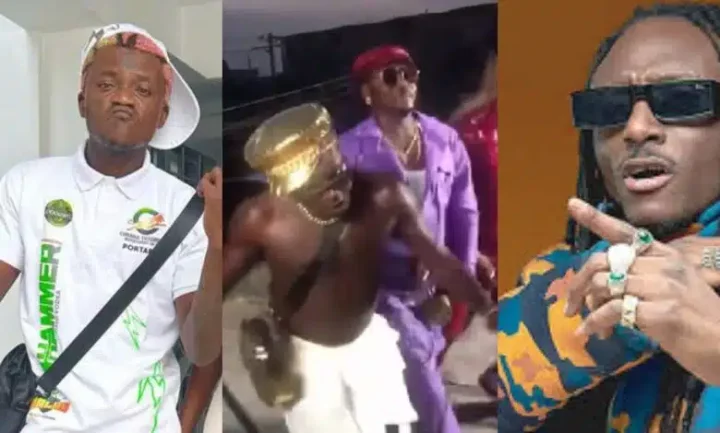 'Behind-the-scenes' - Terry G and Portable's music video shoot goes viral