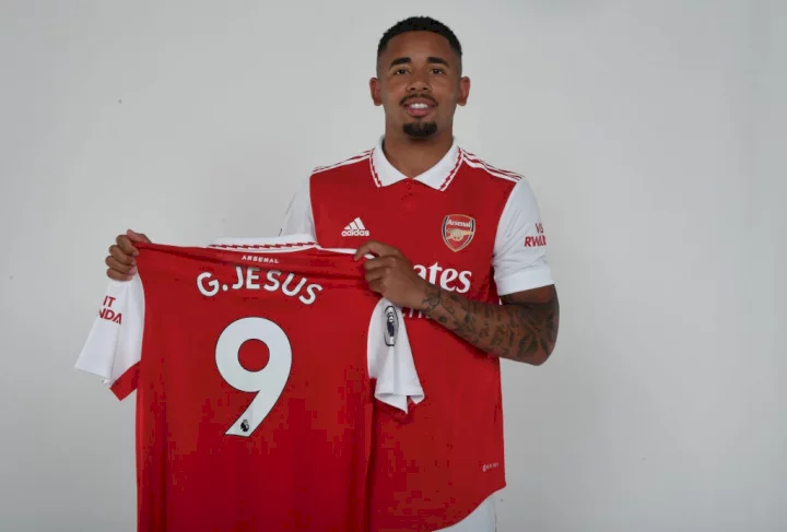 Arsenal Unveil New Signing Gabriel Jesus...