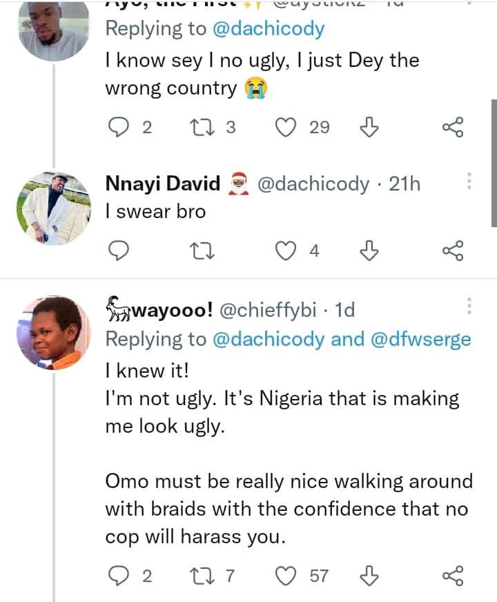 'He went from Kenechukwu to Kendrick Lamar' - Netizens react as man shares transformation photos after moving abroad