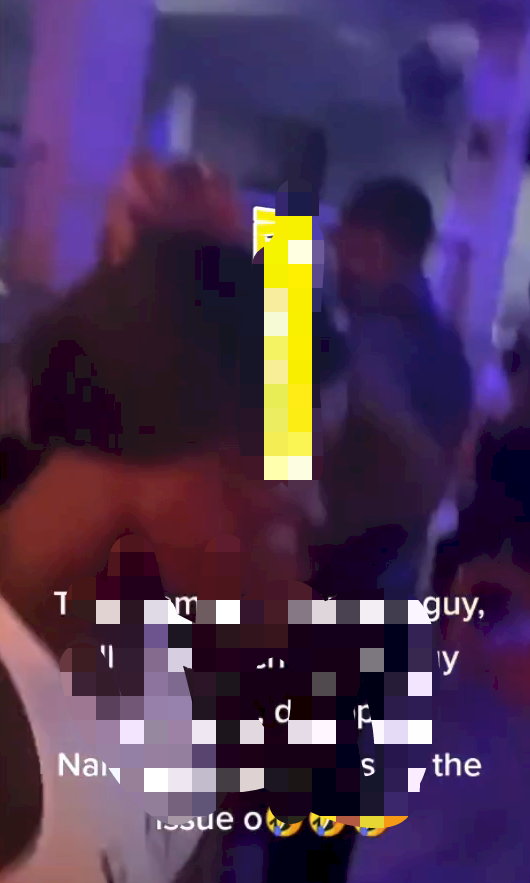 Drama as man escapes through toilet to avoid footing expensive bills of ladies who planned to milk him dry (Video) Drama as man escapes through toilet to avoid footing expensive bills of ladies who planned to milk him dry (Video)