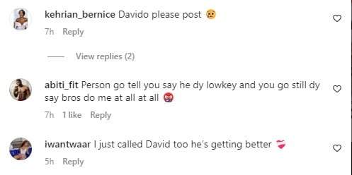 'Please come back' - Reactions as Peruzzi gives update on Davido's well-being (Video)