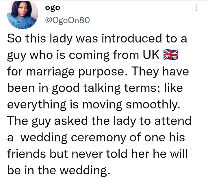 Man reportedly calls off wedding after fiancée failed to show up for his friend's wedding ceremony