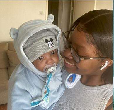 'He cannot afford 13k balloons for his child's birthday' - Lyta baby mama calls him out for being broke