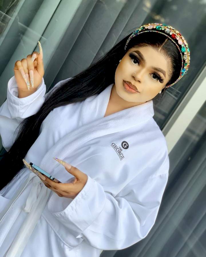 '85% of his skin is damaged' - Bobrisky exposed of having surgery in Lagos and not outside the country as claimed