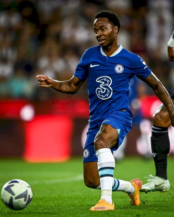 VIDEO: Raheem Sterling gets his first ever Chelsea goal!