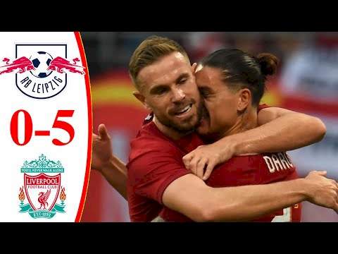 RB Leipzig 0 - 5 Liverpool (Jul-21-2022) Club Friendlies Highlights