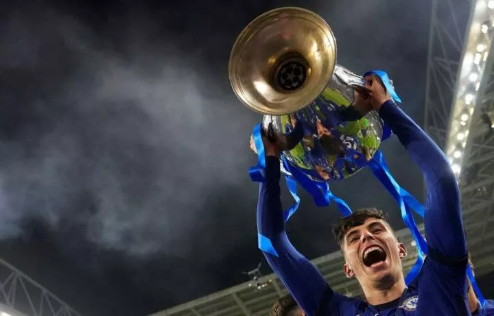 Arsenal fans think Kai Havertz is 'washing the Chelsea off' as Champions League highlights go viral