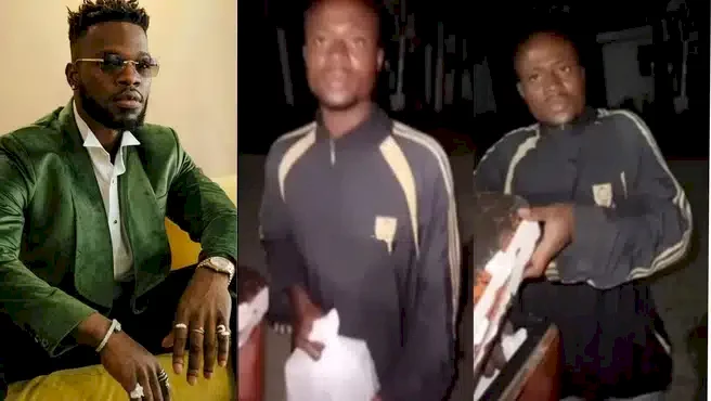 Broda Shaggi tackles folks interceding for dispatch rider who ate half of customer's food (Video)