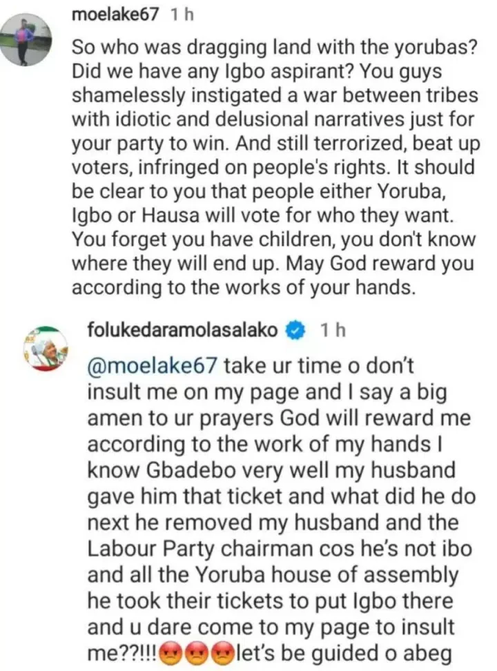 'GRV removed my husband after he handed him party ticket' - Foluke Daramola alleges