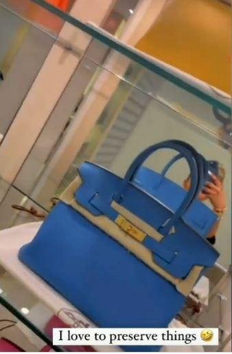 “I love to preserve things” – OAP, Toke Makinwa says as she flaunts Hermes bags collection (Video)