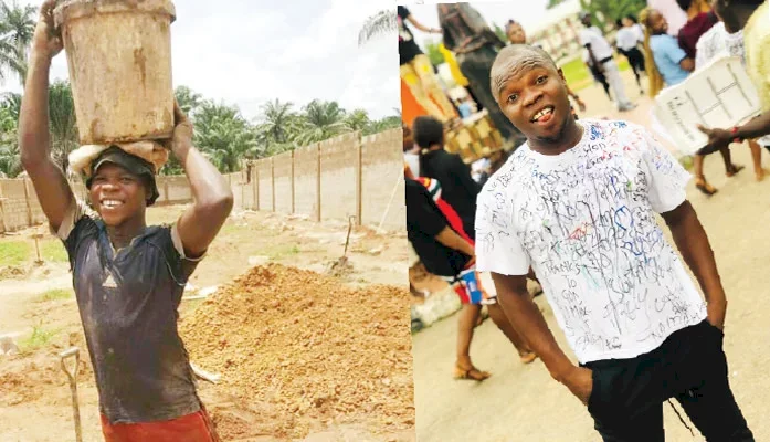 I wasn't ashamed doing bricklaying job, others to raise tuition, accommodation fees - Maduadichie, final-year poly student