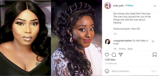 Actress, Ini Edo and Halima Abubakar allegedly cut off ties with each other over top Nigerian politician