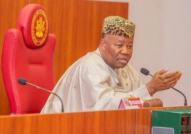 Drama In Senate as New EFCC Chairman Uses Senate President as Example of Fraud Case Under Investigation