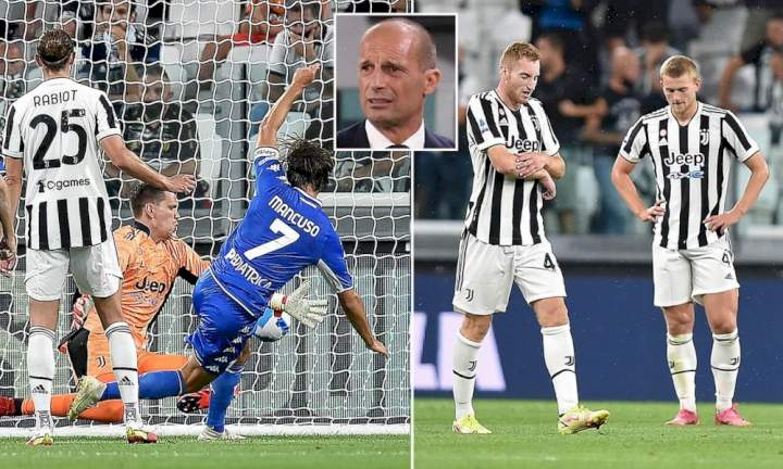 Juventus suffer shock defeat in first game after Ronaldo's return to Man Utd