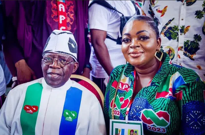 "She sabi leak secret" - Eniola Badmus displays Tinubu's original certificate of return from INEC