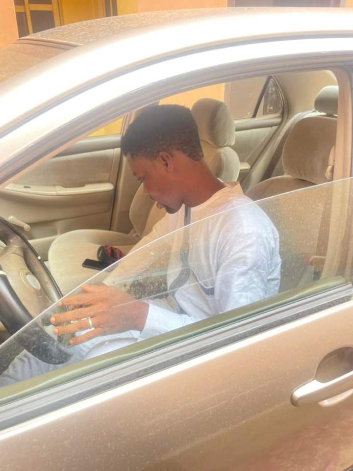 Months after lambasting a Twitter user for begging, Olamide makes him a car owner