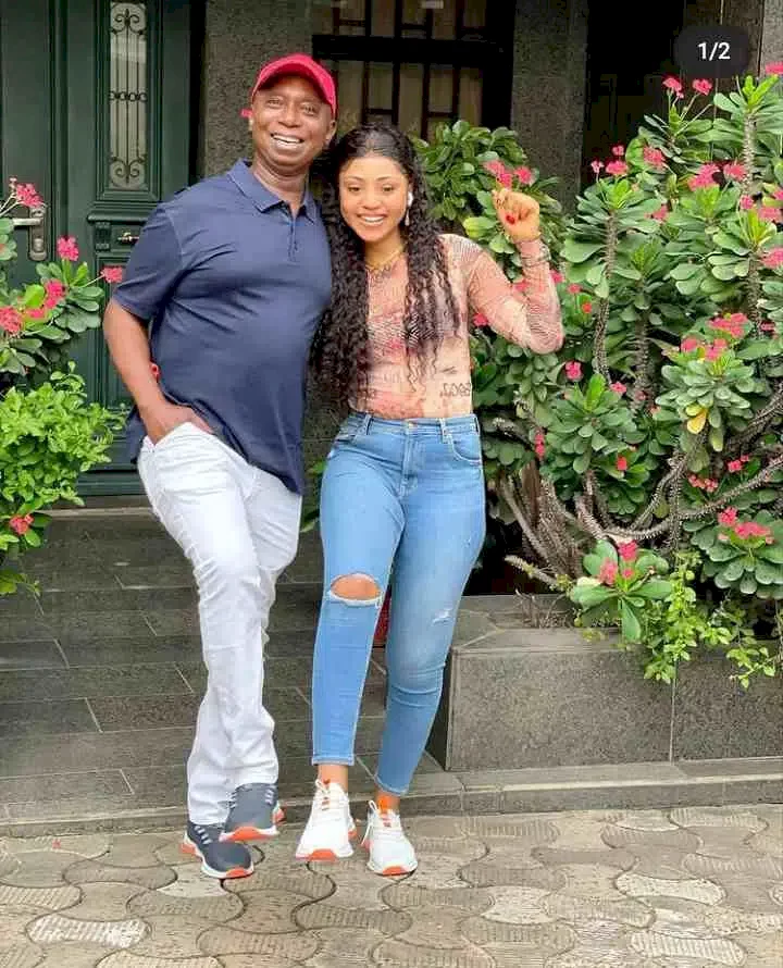 Regina Daniels reveals what Ned Nwoko did for his staff after winning the PDP Senatorial ticket in Delta