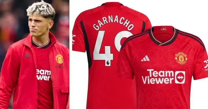 Alejandro Garnacho gets new Man United jersey number - not Greenwood's 11
