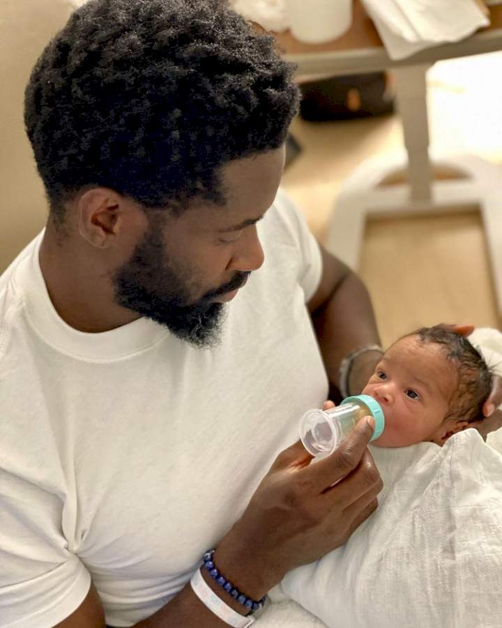 Teebillz welcomes fifth child three months after birthing baby boy (Video)