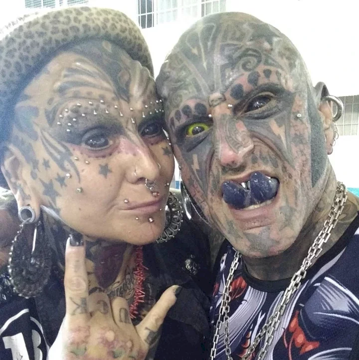 World's Most Body Modified Couple Plan To Embark On '666' Project (photos)