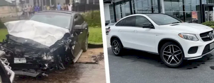 Sabinus buys another Benz a month after losing the previous to an accident