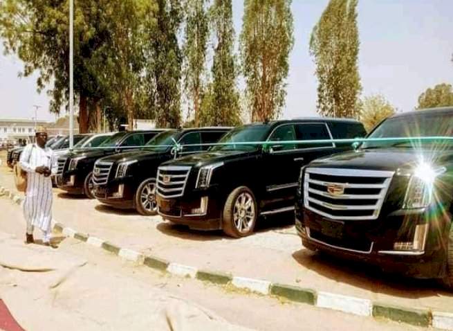 Governor Matawalle buys Cadillac, other luxury vehicles for 260 Zamfara traditional rulers (Photo)