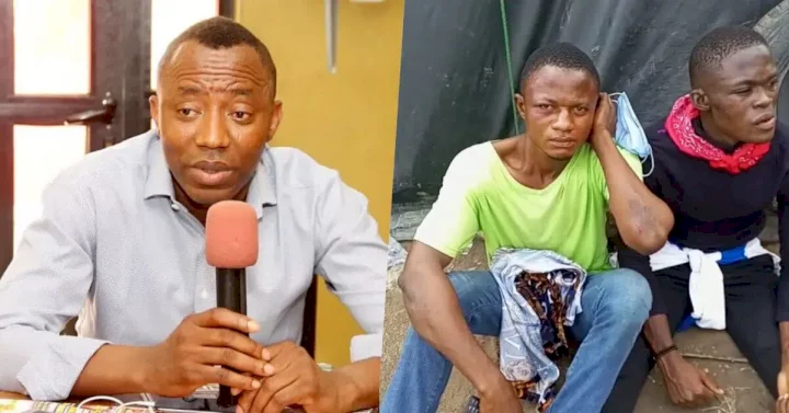 It is criminal to subject any Nigerian citizen to this level of cruelty - Sowore reacts to Peter Obi's supporters being attacked in Lagos (Video)