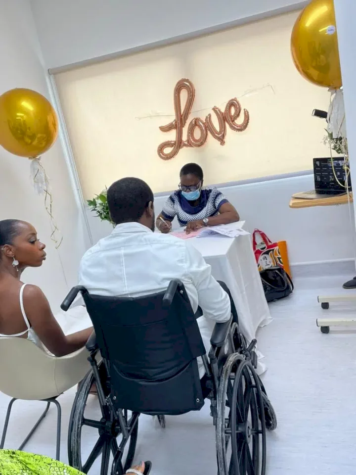 Couple ties the knot in Lagos hospital despite health setbacks