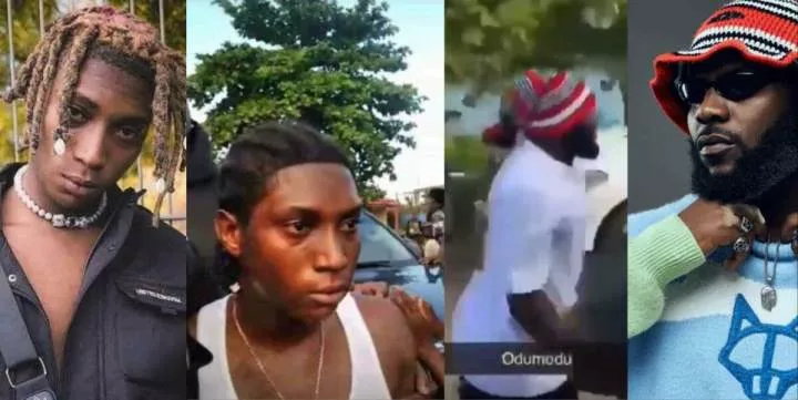 Bella Shmurda reportedly assaulted, Odumodublvck chased by cultists at Pocolee's show in LASU (Video)
