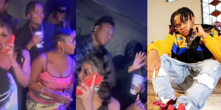 'No way' - Man shocked as his girlfriend's excuse to go see her uncle leads to Crayon's nightclub appearance (Video)