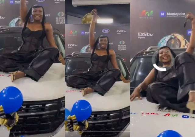 BBNaija All Stars: Ilebaye received her brand new car