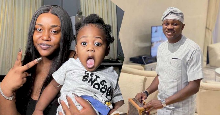 "You guys were friends before anything, remember your son" - Davido's cousin to Chioma (Video)