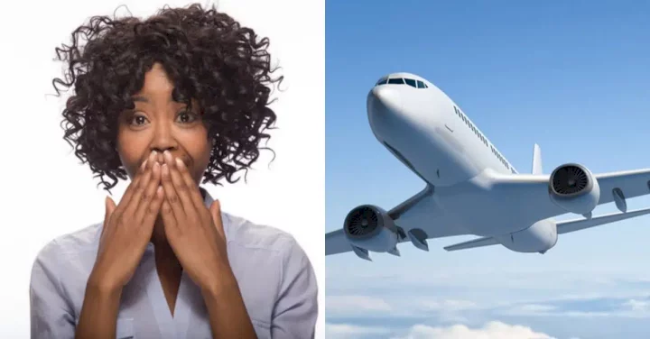'Juju is real' - Nigerian lady cries out after man's passport went missing at the point of boarding (Video)