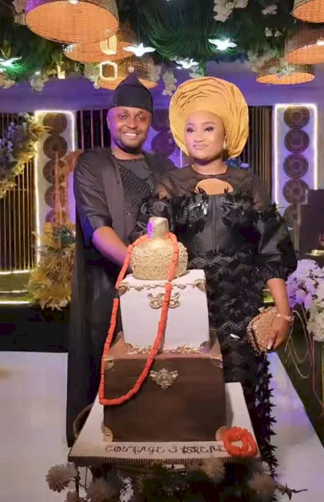 Lovely photos and video from the traditional wedding of Davido's aide, Israel DMW