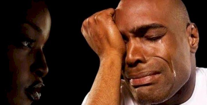 Man cries out after finding out that his wife is cheating on him with 5 different men