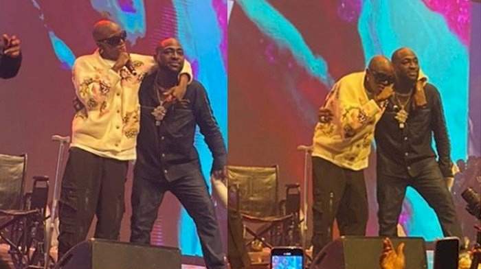 Victony stuns crowd, stands from wheelchair at Davido's concert