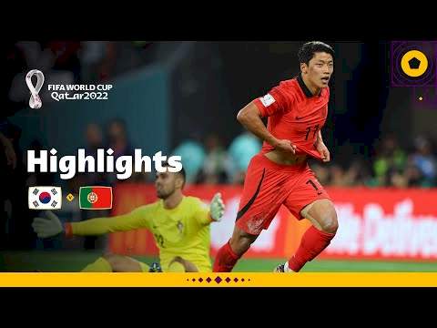 South Korea 2  -  1 Portugal (Dec-02-2022) World Cup 2022 Highlights