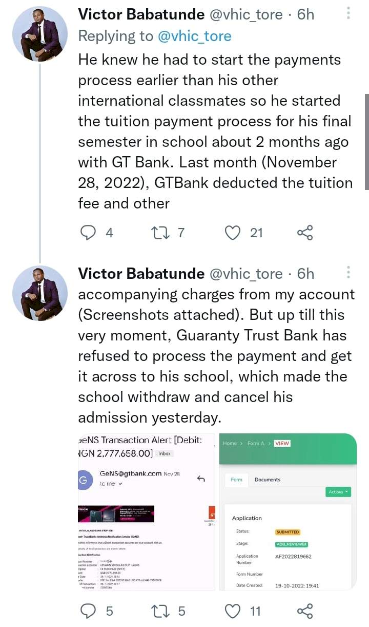 Canada-based student reportedly loses admission after Nigerian bank failed to process tuition