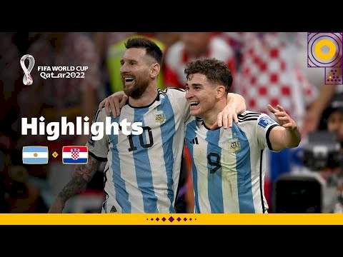 Argentina 3  -  0 Croatia (Dec-13-2022) World Cup 2022 Highlights