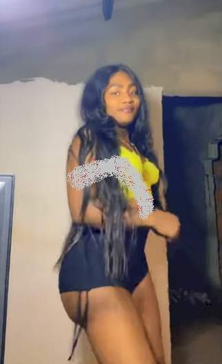 'Ka3na dey learn work where this one dey' - Reactions as lady flaunts new body (Video)