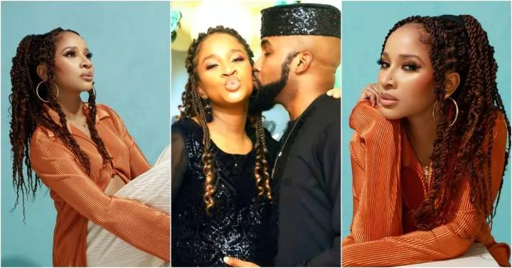 "You're just perfect for me" - Banky W gushes over wife, Adesua as she clocks 35