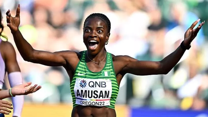 Tobi Amusan, Nigerian sprinter -- Imago