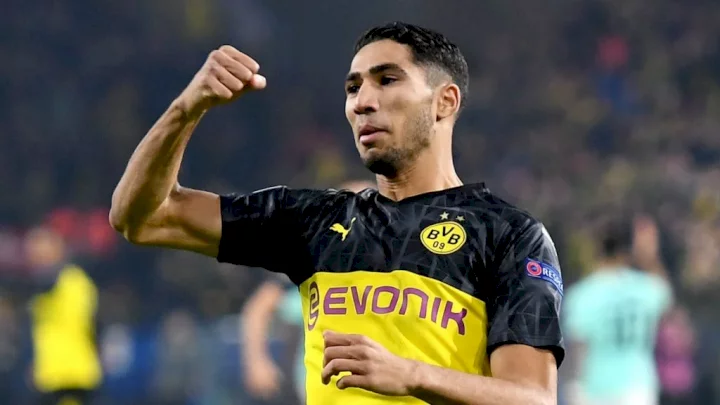 EPL: Achraf Hakimi takes final decision on joining Chelsea