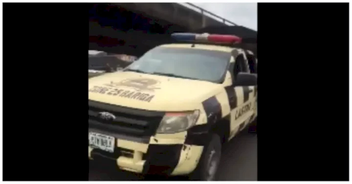 Viral video of our officers driving against traffic is old - LASTMA