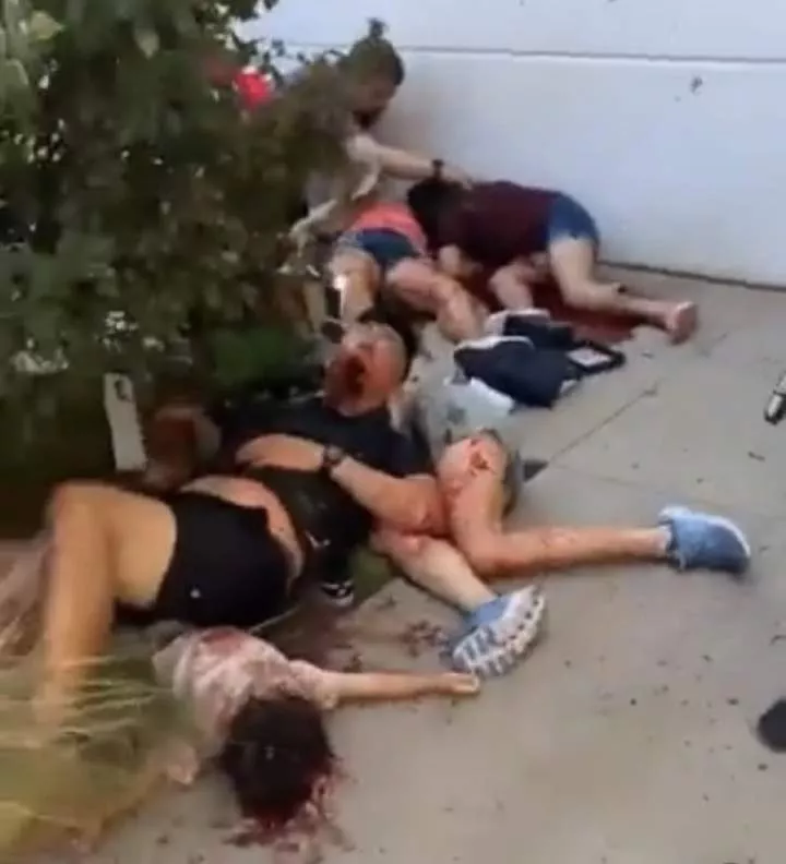 Moment Gunman kills 8 and injures 7 at Texas mall (graphic photos/video)