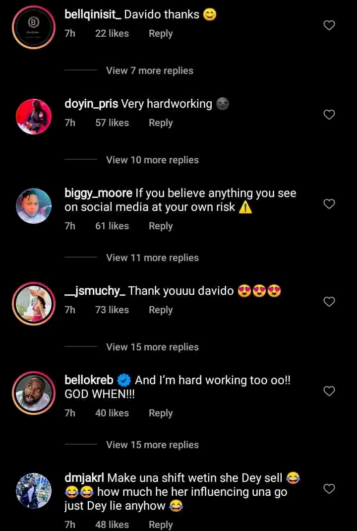 Fans mention Davido as IG influencer, Ama Reginald acquires Range Rover SUV (Video)