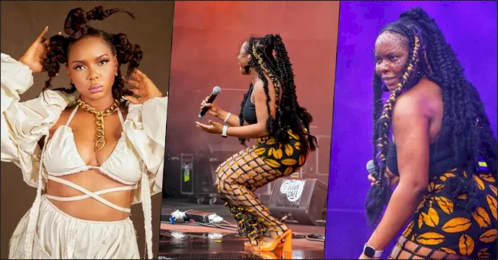 "For the first time in my entire career, I felt free" - Yemi Alade gushes as she performs without makeup (Video)