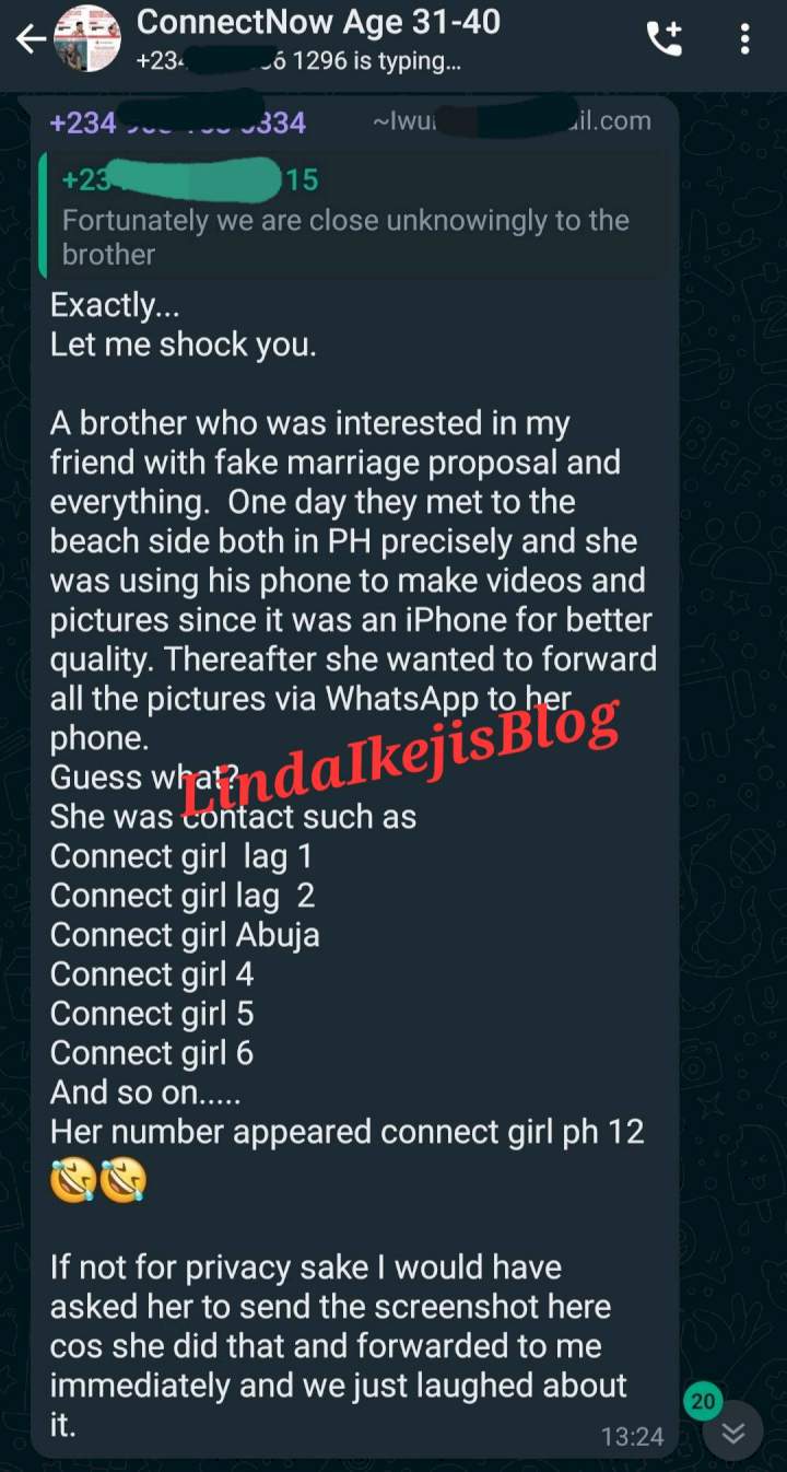 Commotion in RCCG dating group as women accuse the men there of dating multiple Christian sisters in the group and promising marriage to multiple women