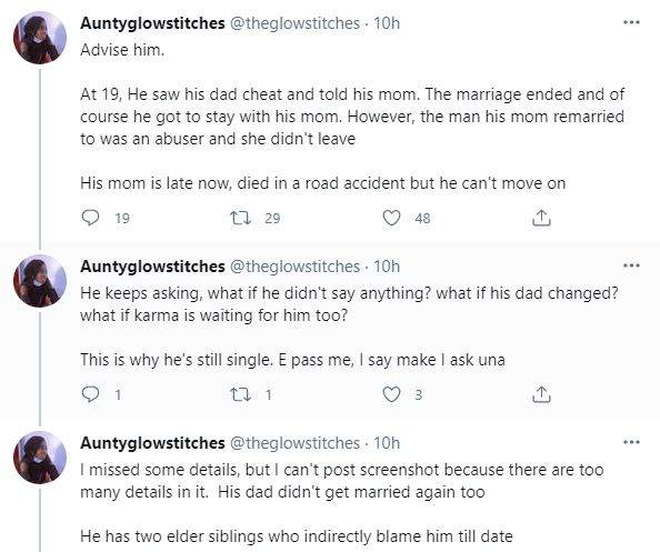 Heartbroken man seeks advice after exposing his cheating dad and causing marriage collapse