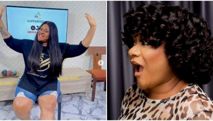 "I no dey Madison na Lagos I dey" - Nkechi Blessing reacts as yahoo boys use her photo to defraud people